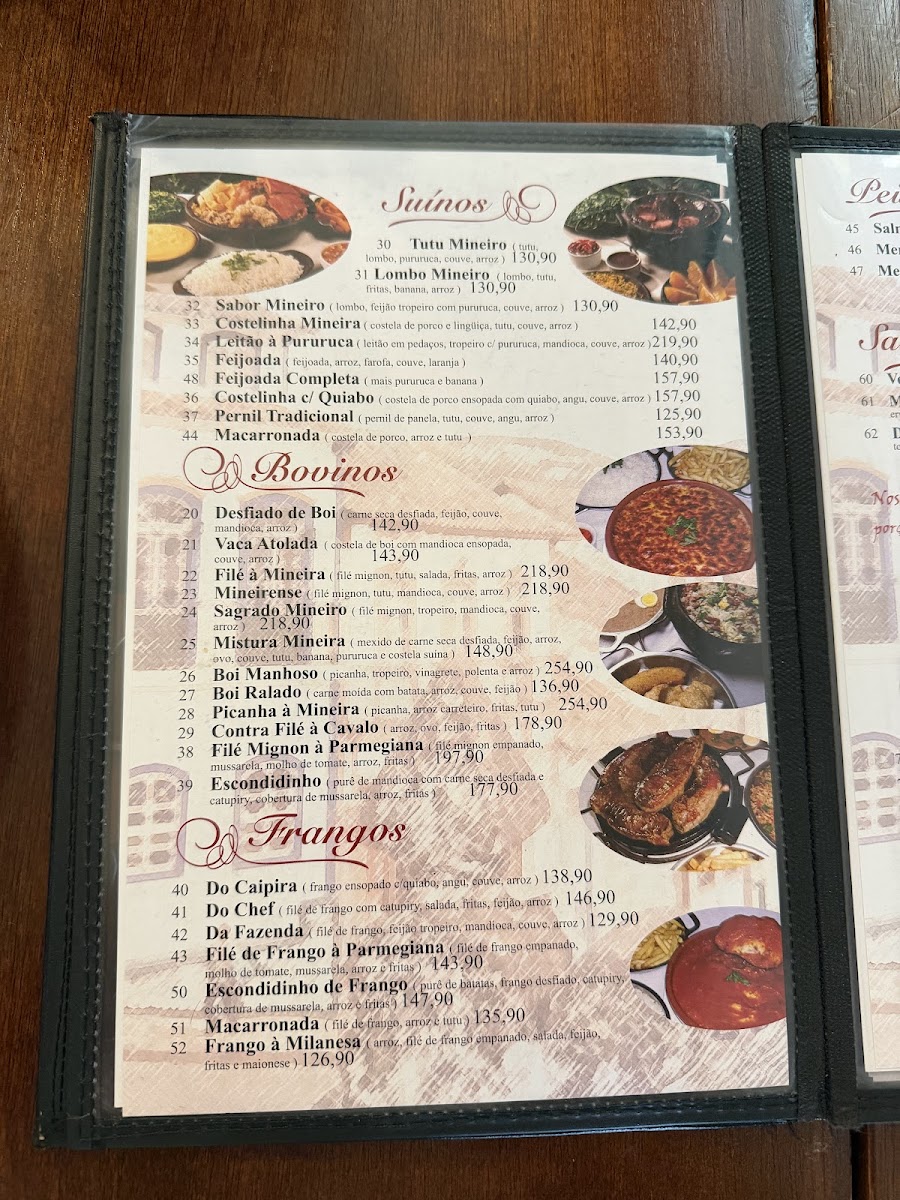 Menu Restaurante Cabana De Minas-8